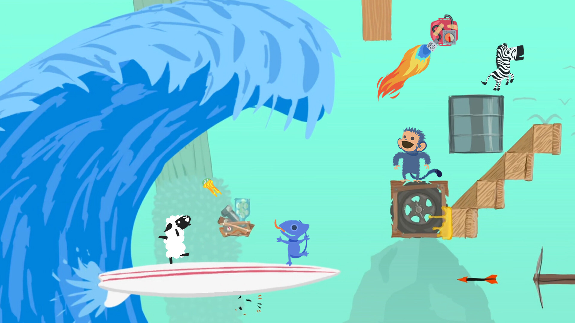 Ultimate Chicken Horse Screenshot 0