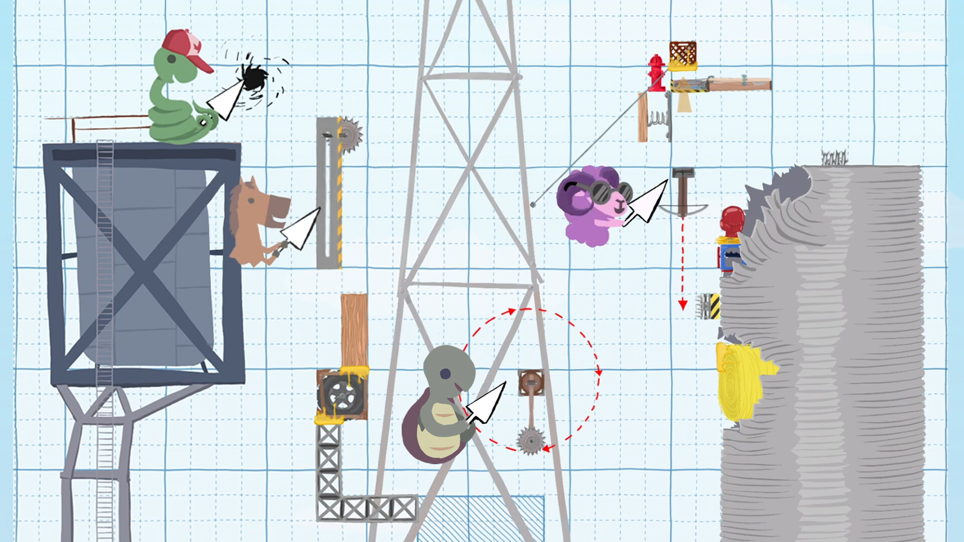 Ultimate Chicken Horse Screenshot 1