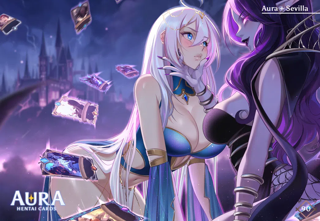 AURA: Hentai Cards - Digital Artbook Screenshot 7