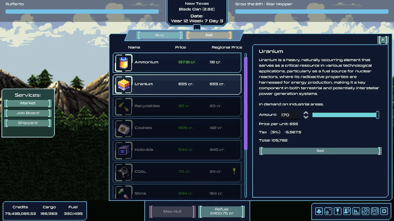 Spaceport Trading Company Screenshot 8