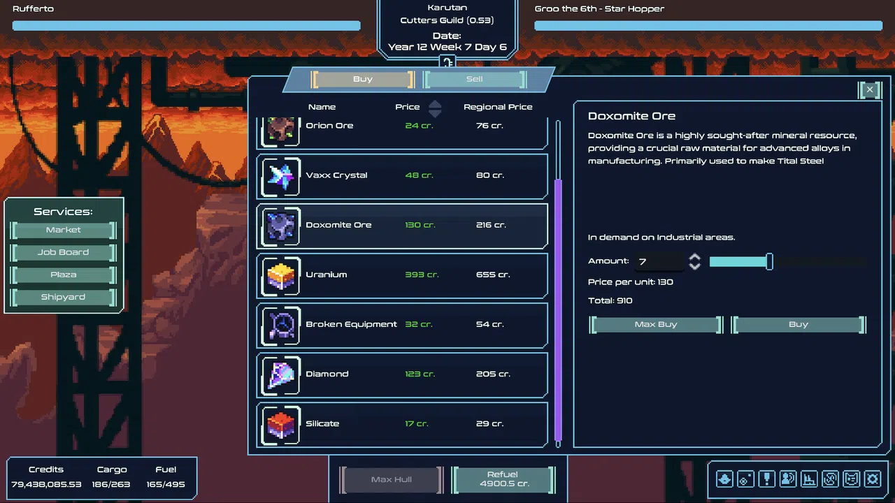 Spaceport Trading Company Screenshot 0