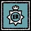 Acomplished officer icon