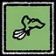 First colourful bird set free icon