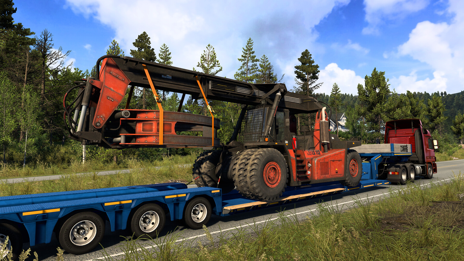 Euro Truck Simulator 2 - Forest Machinery Screenshot 4