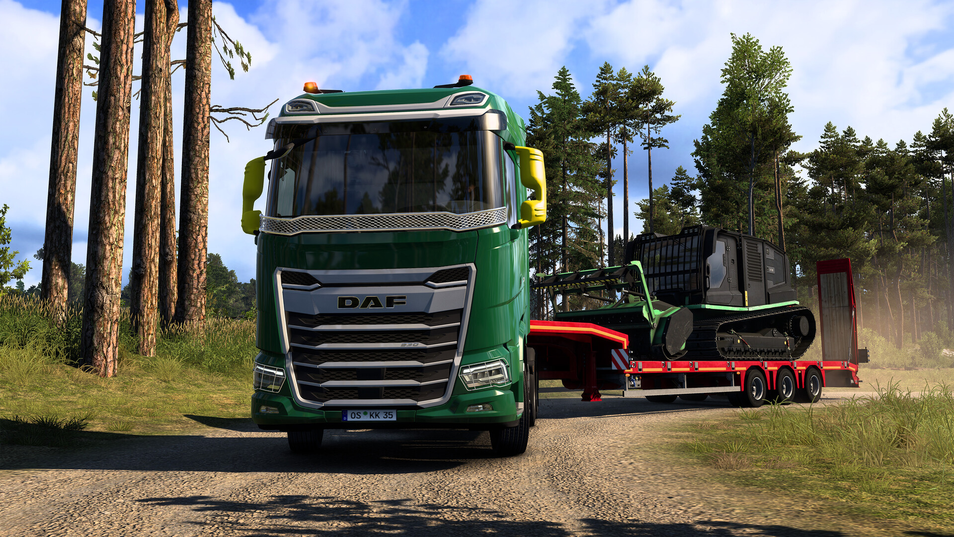 Euro Truck Simulator 2 - Forest Machinery Screenshot 0
