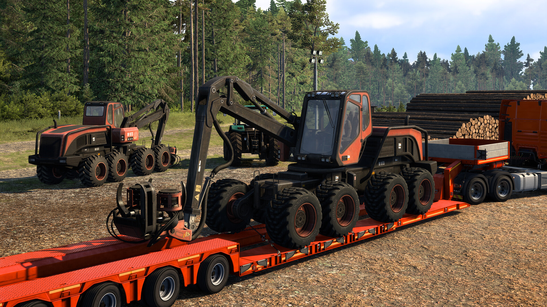 Euro Truck Simulator 2 - Forest Machinery Screenshot 3