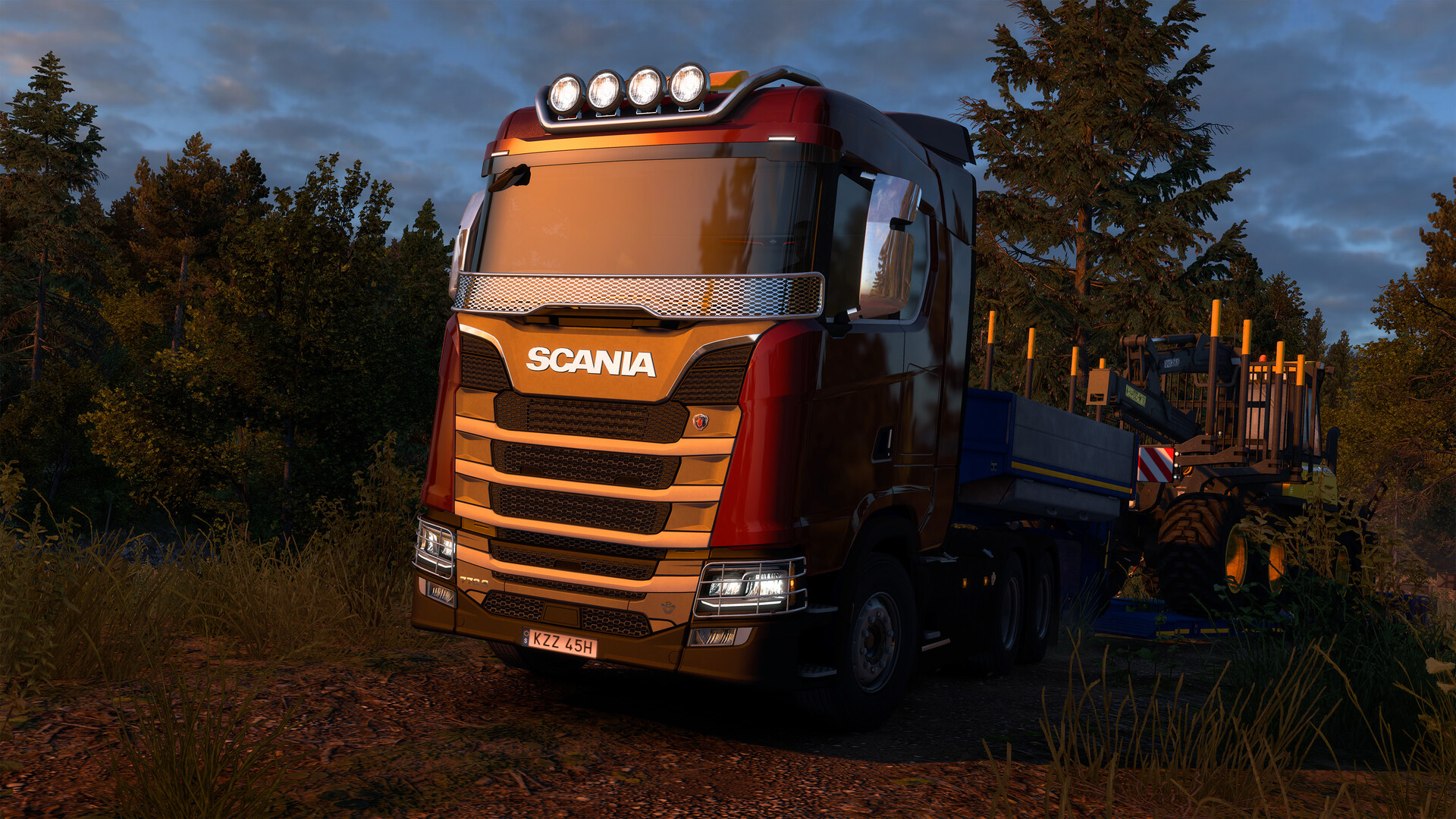 Euro Truck Simulator 2 - Forest Machinery Screenshot 2