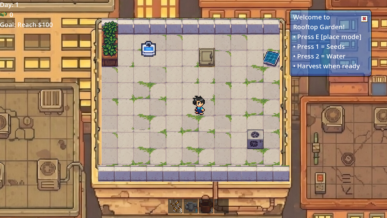 Rooftop Garden Screenshot 0