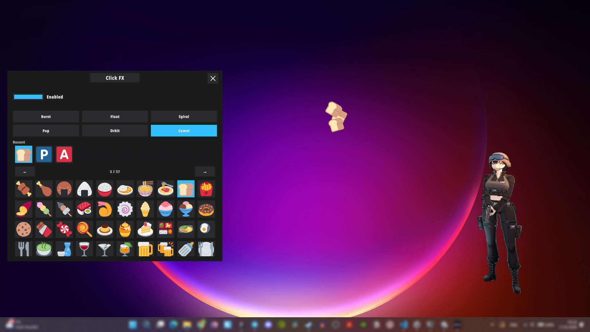 Desktop Waifu Defender Screenshot 4