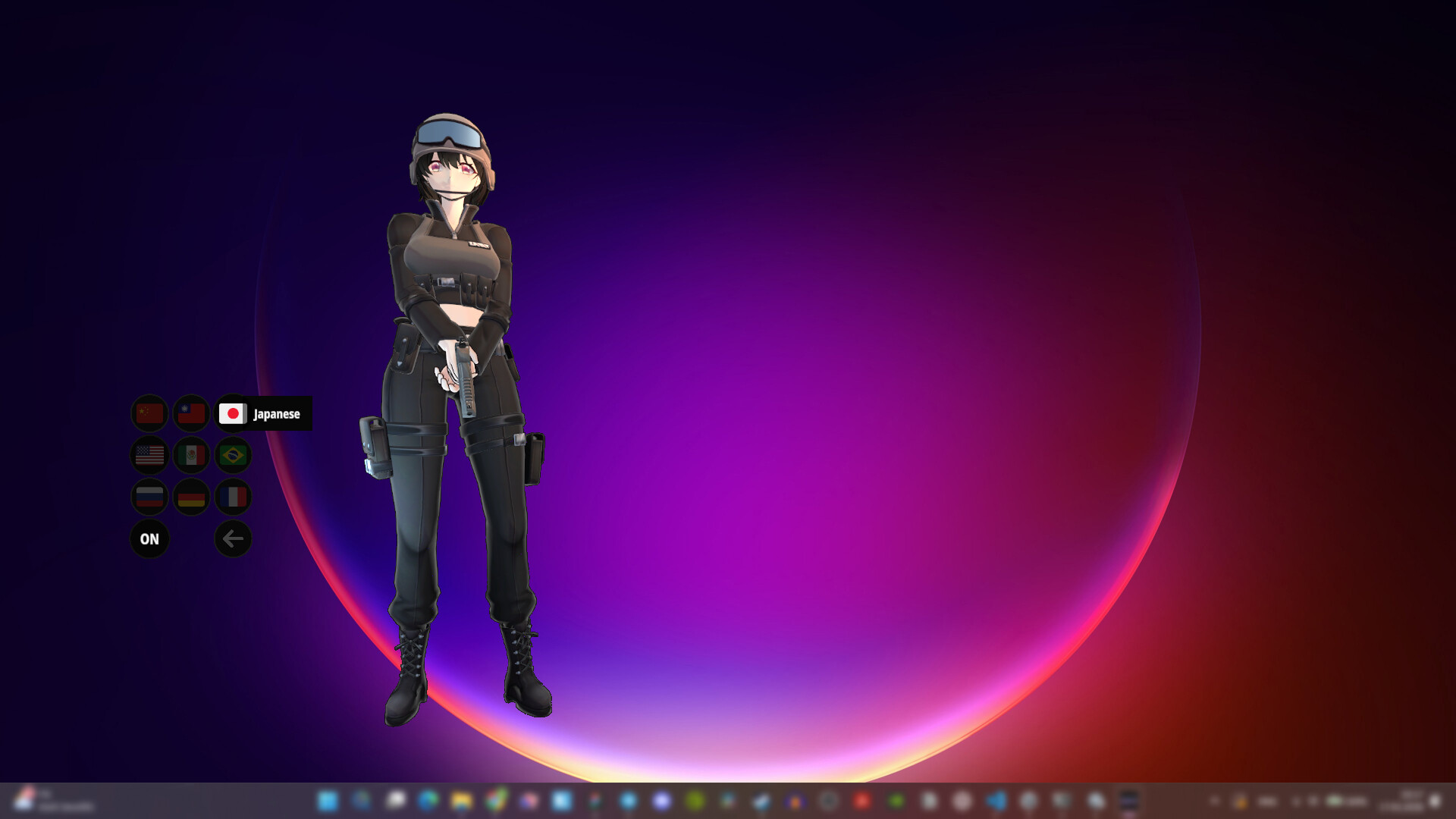 Desktop Waifu Defender Screenshot 2
