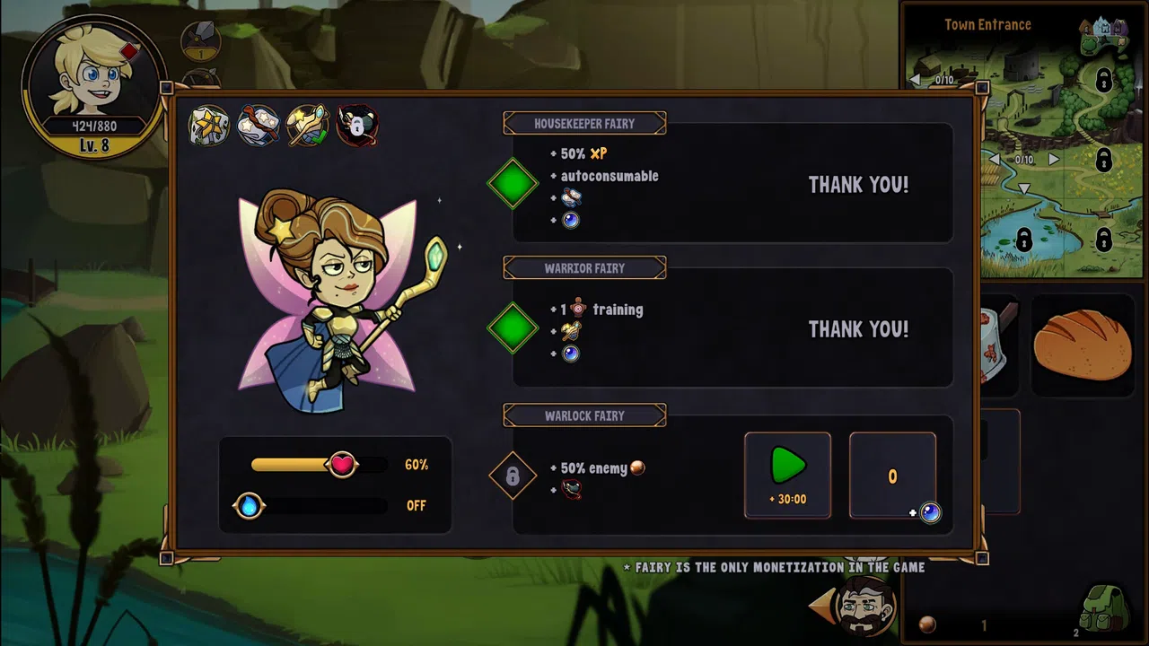 Hero Tale - Warrior Fairy Screenshot 0