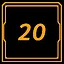 Level 20 icon