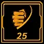 Counter 25 icon
