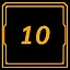 Level 10 icon