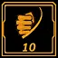 Counter 10 icon