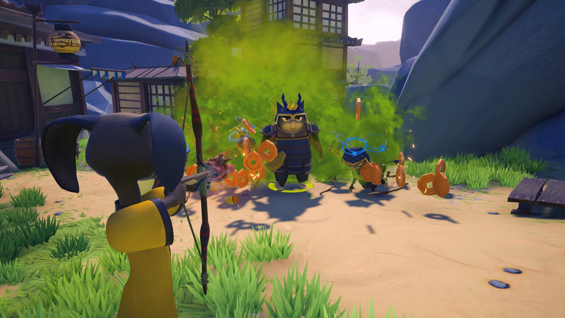 Samurai Academy: Paws of Fury Screenshot 2