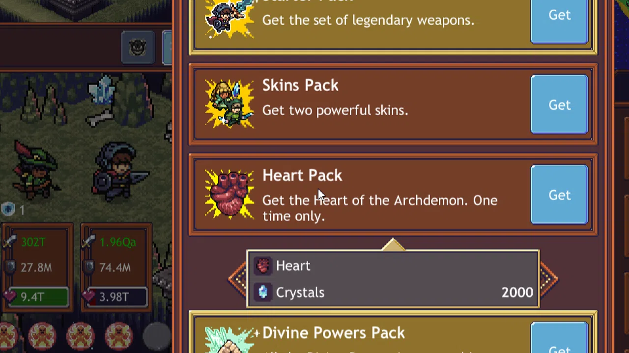 Cave Heroes - Heart Pack Screenshot 0