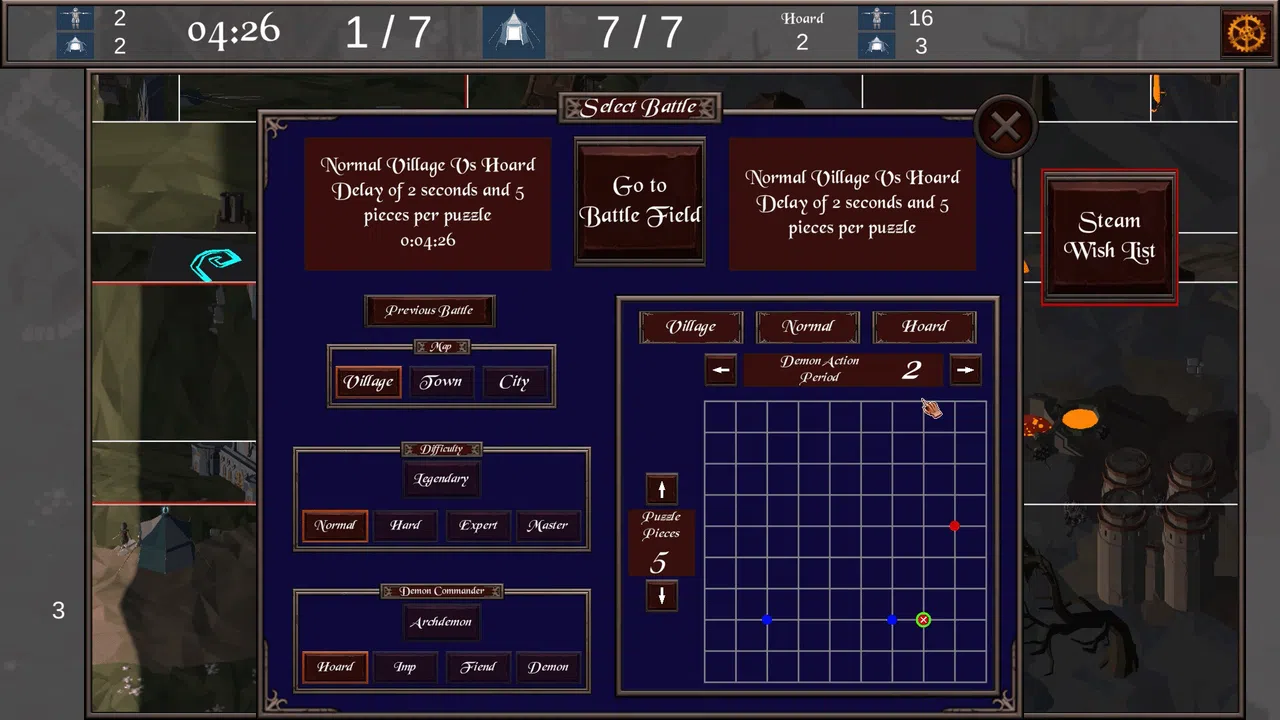 SwapPics: Knights vs Demons Screenshot 2