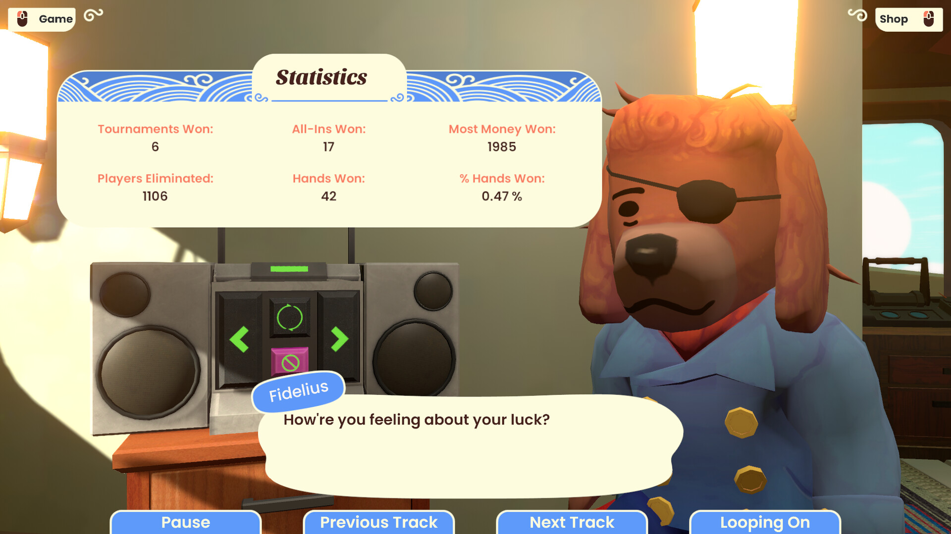 Sunshine Shuffle Screenshot 2