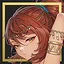 Charming dancer icon