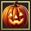Pumpkin collector icon