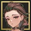 Petrifying eyes icon