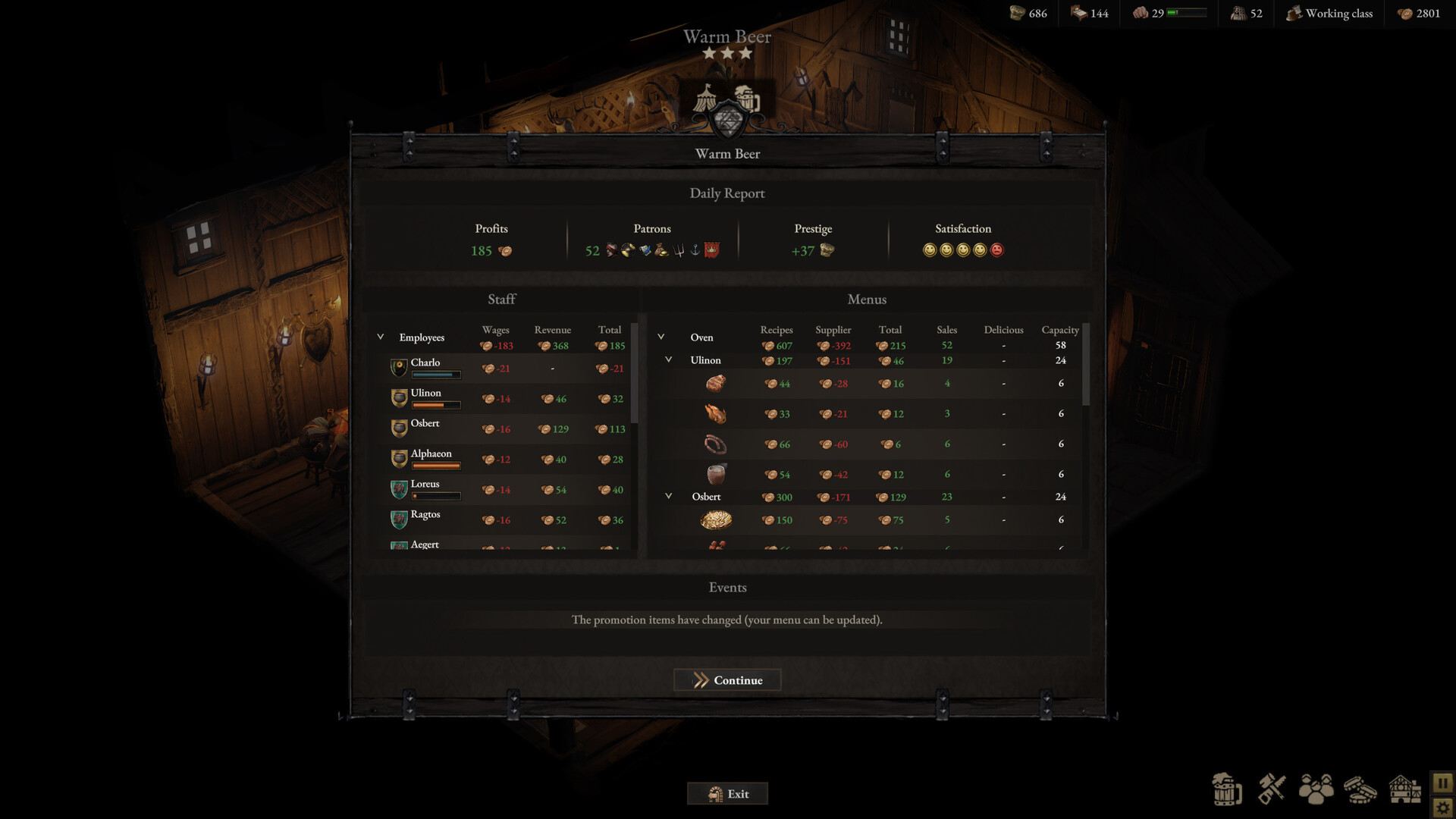 Wartales - Contract: The Tavern Opens! Screenshot 3