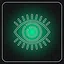 Green eyes icon
