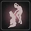 Satyr and nymph icon
