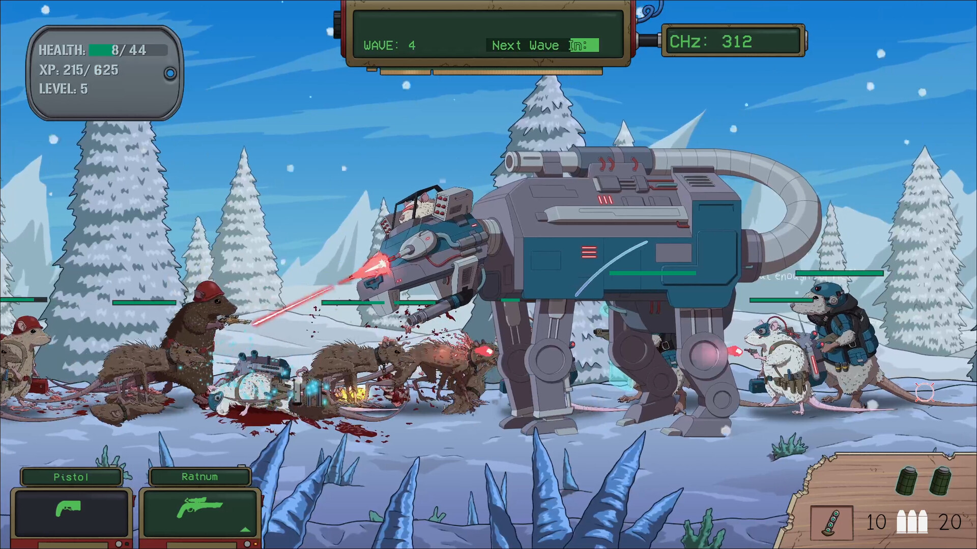 WAR RATS: The Rat em Up Screenshot 0