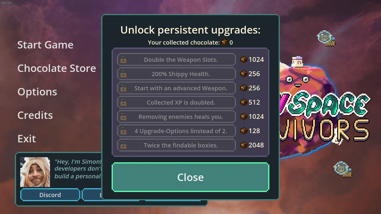 Cozy Space Survivors Screenshot 7