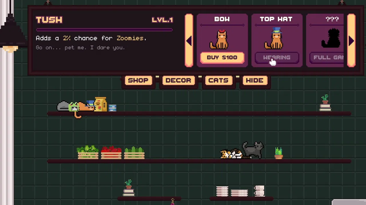 Supurr Cat Cafe: Sandwich Rush Screenshot 2