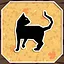Black cat icon