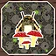 Tasty mushrooms icon