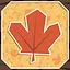 Leaves fell, icon