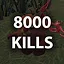 KILL 8,000 ENEMIES icon