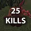 KILL 25 ENEMIES icon