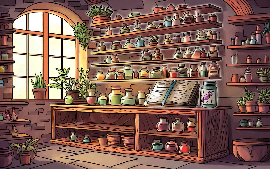 Suzan's Potion Workshop Screenshot 1