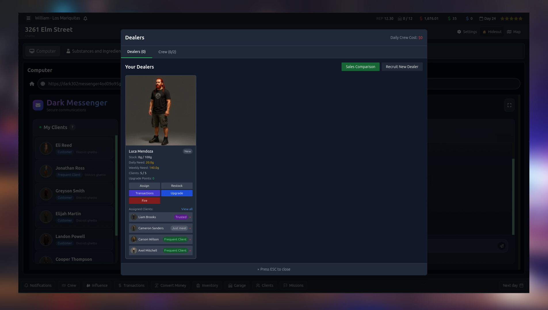 EmpireX - Business, Real Estate and Crime Simulator Screenshot 6