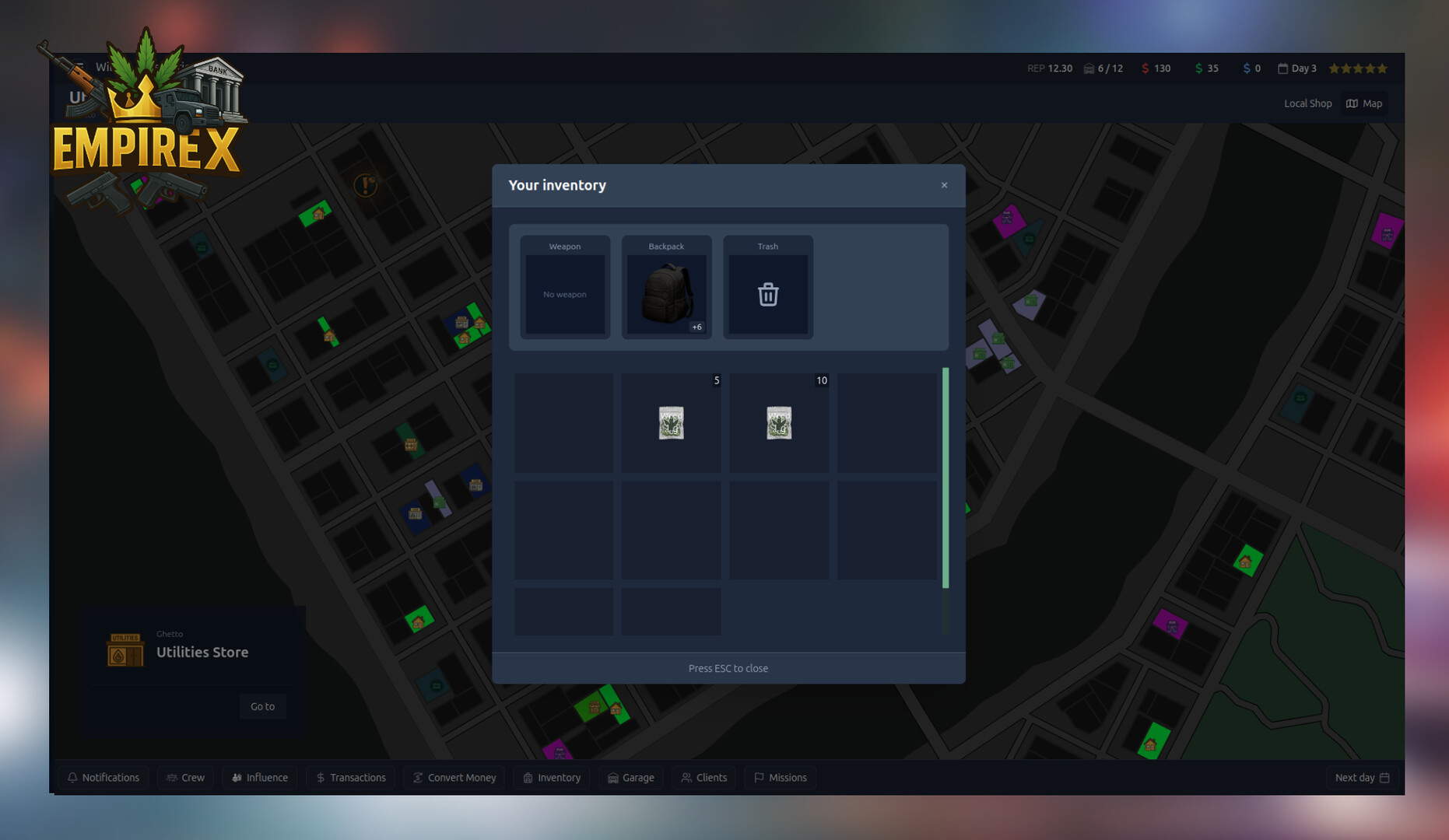 EmpireX - Business, Real Estate and Crime Simulator Screenshot 7
