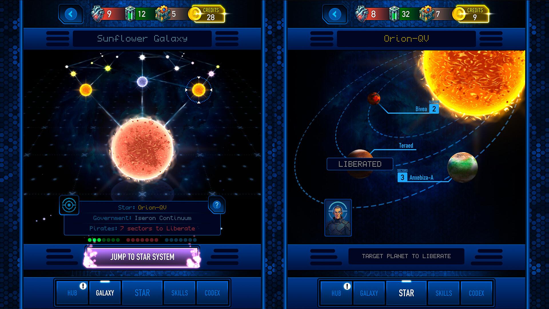 Holy Justice: Galaxy Outcast Screenshot 1