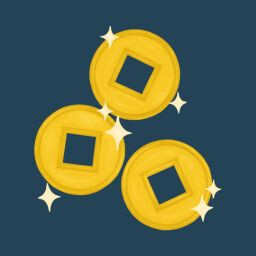 Bronze collector icon