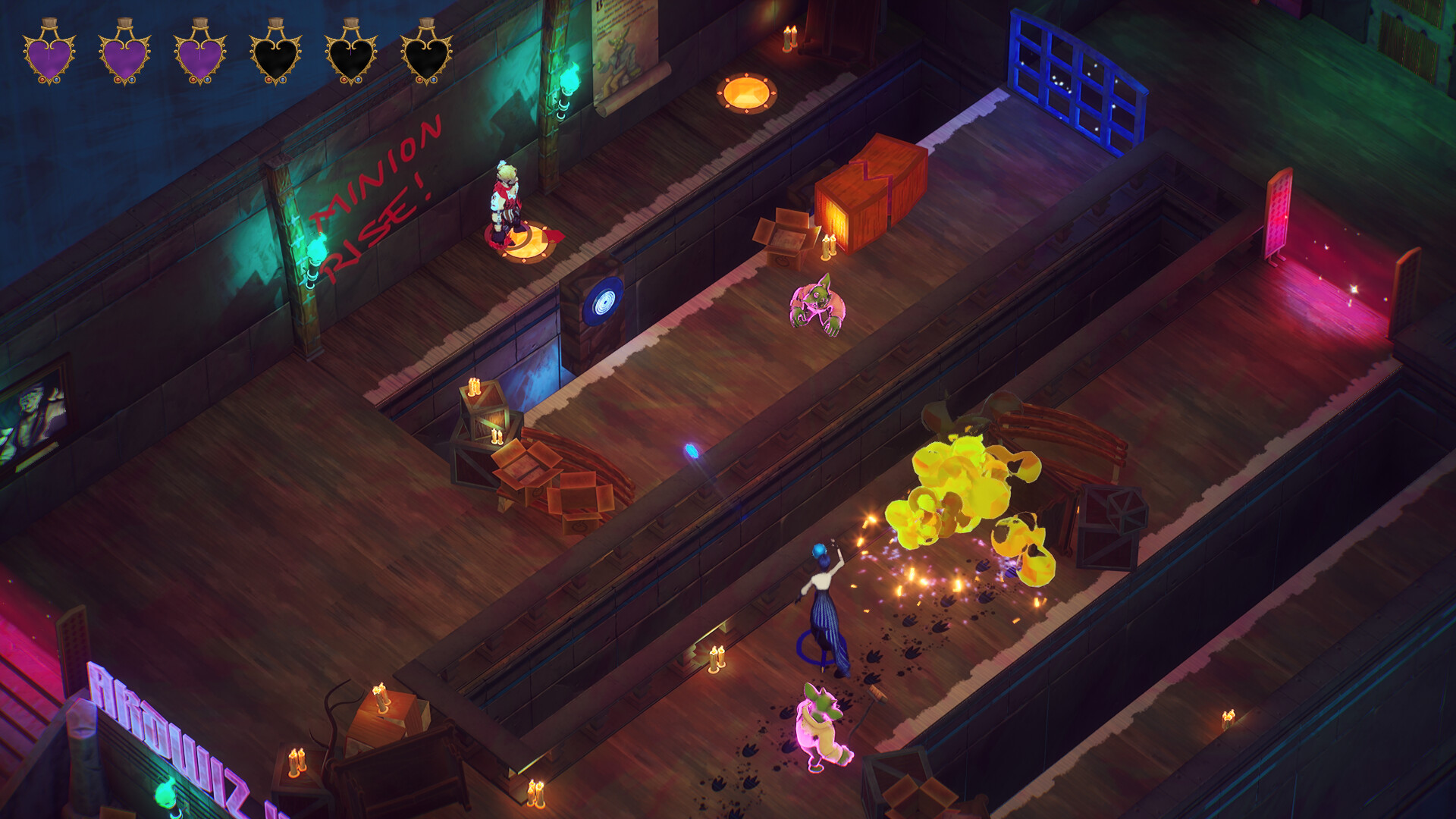 Aard and Wyzz: The rise of minions Screenshot 3