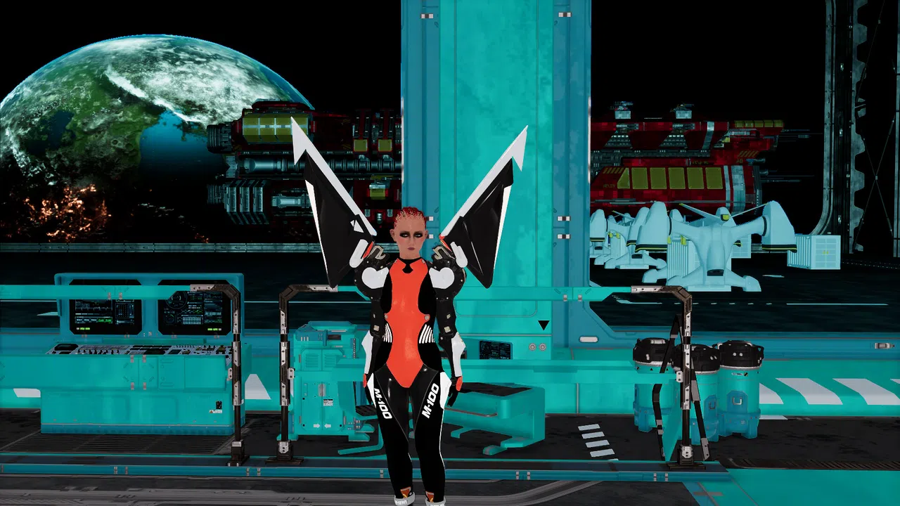 Cyberpunk women for Sci-fi builder Screenshot 7