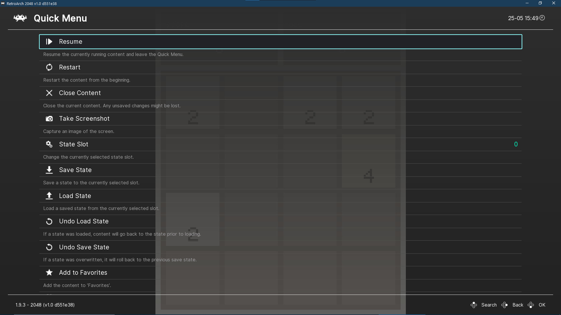 RetroArch Screenshot 1