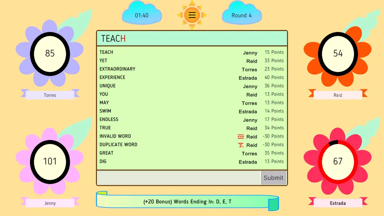 Word Relay Screenshot 4