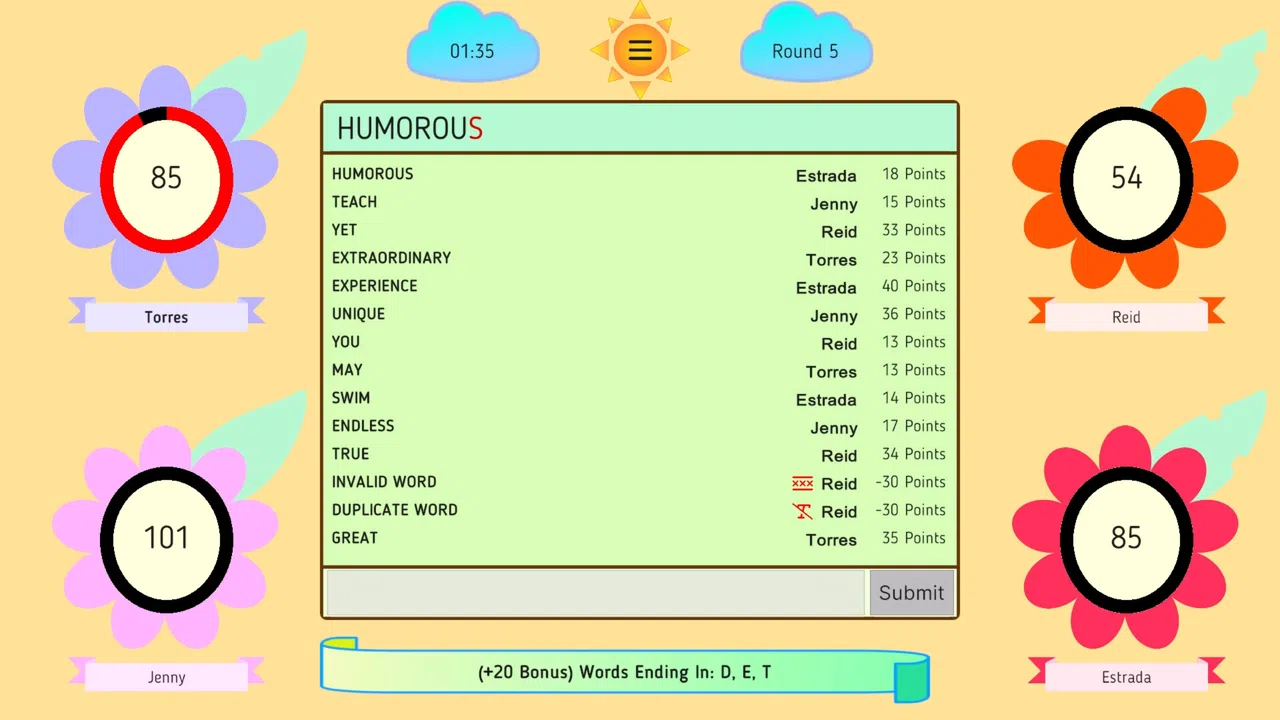 Word Relay Screenshot 5