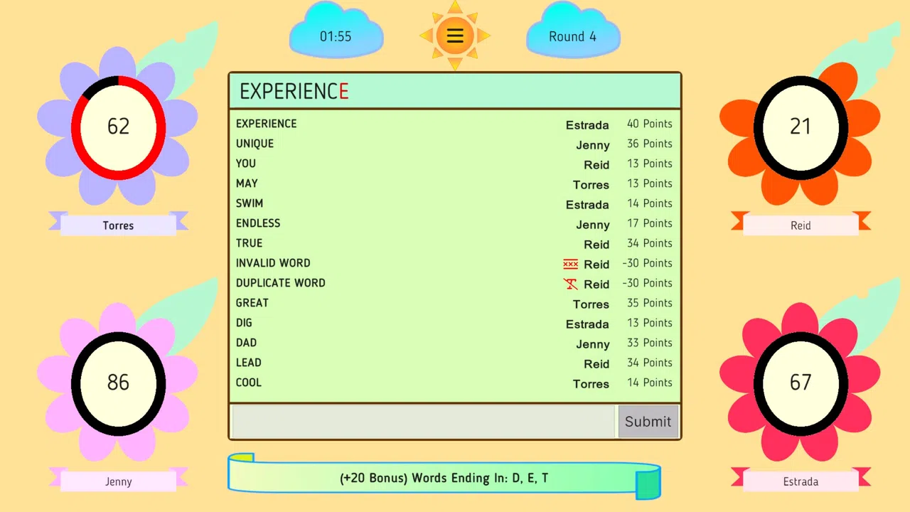Word Relay Screenshot 1