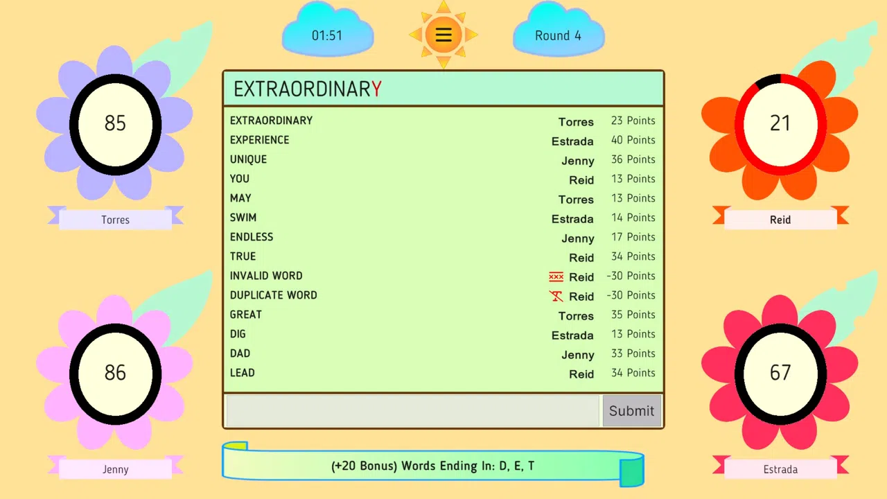 Word Relay Screenshot 2