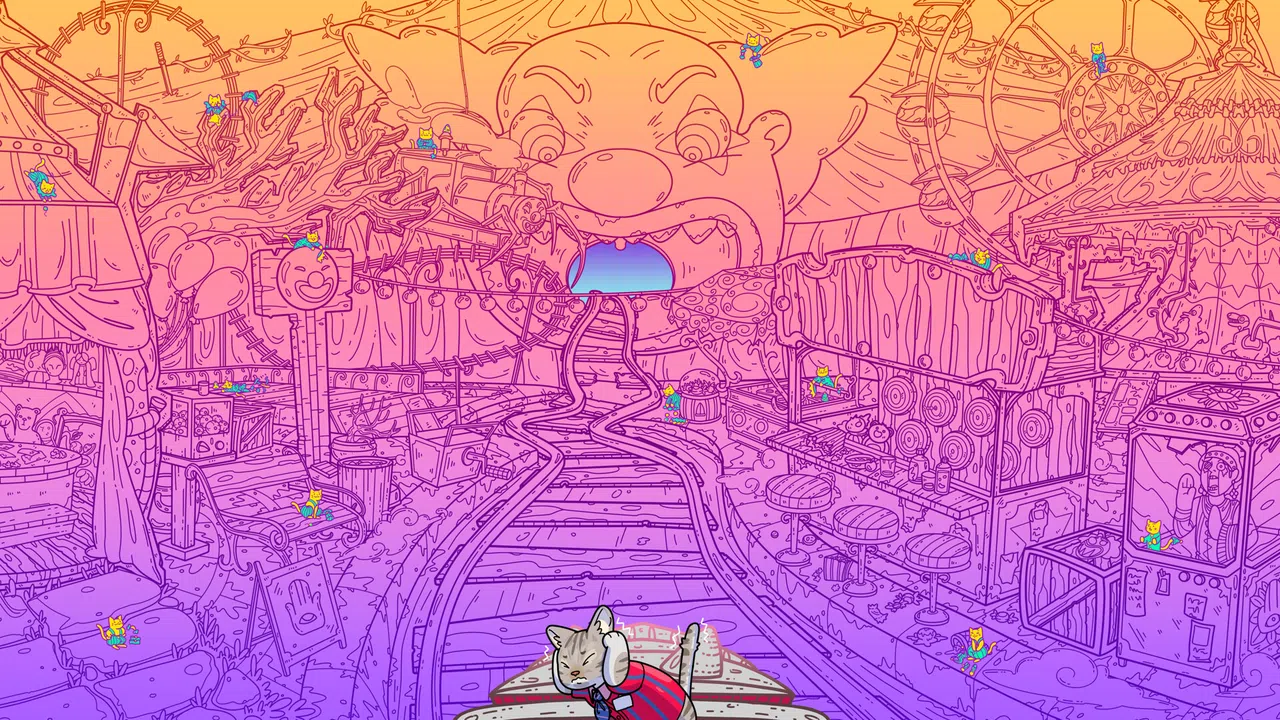 A Park Full of Cats: Haunted Ride Screenshot 0